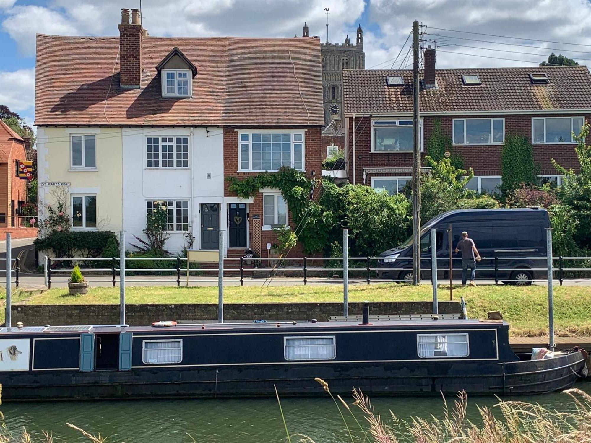 Riverside Cottage Tewkesbury Exteriör bild