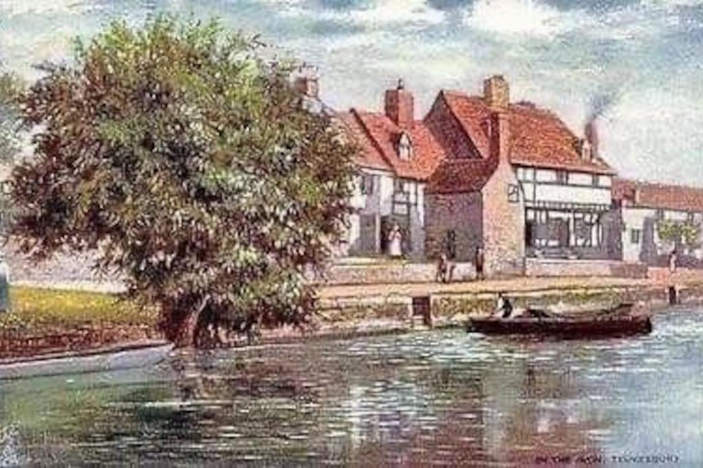 Riverside Cottage Tewkesbury Exteriör bild
